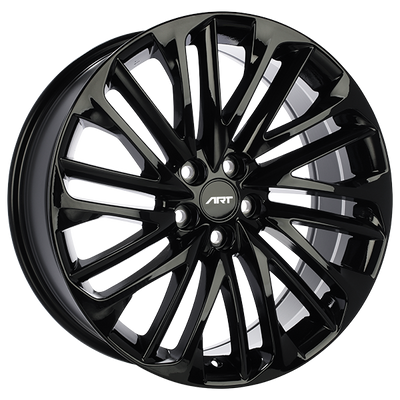 ART - Replica 261 - Black - Gloss Black - 20" x 8", 30 Offset, 5x114.3 (Bolt Pattern), 60.1mm HUB