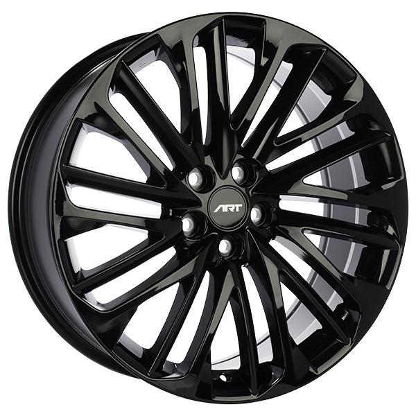 ART - Replica 261 - Black - Gloss Black - 20" x 8", 30 Offset, 5x114.3 (Bolt Pattern), 60.1mm HUB