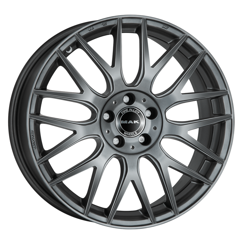 Mak Wheels - ARROW-D - Silver - M-TITAN - 21" x 11", 38 Offset, 5x112 (Bolt Pattern), 66.6mm HUB