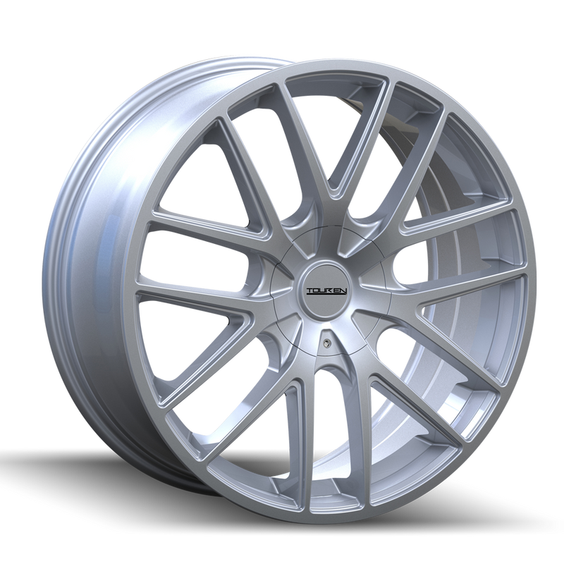 Touren - TR60 - Silver - HYPERSILVER - 18" x 8", 40 Offset, 5x108/114.3 (Bolt Pattern), 72.6mm HUB
