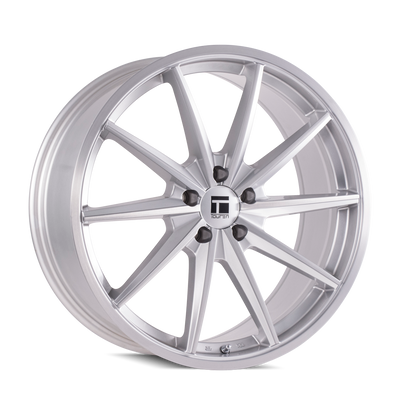 Touren - TF02 - Silver - BRUSHED SILVER - 20" x 9", 35 Offset, 5x114.3 (Bolt Pattern), 72.6mm HUB