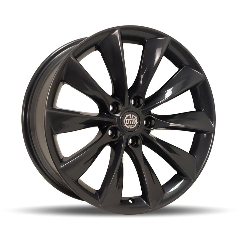 DTD - OEM+ - Gunmetal - Gunmetal - 19" x 8.5", 35 Offset, 5x120 (Bolt Pattern), 64.1mm HUB