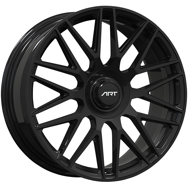 ART - Replica 302 - Black - Gloss Black - 20" x 8.5", 35 Offset, 5x112 (Bolt Pattern), 66.6mm HUB