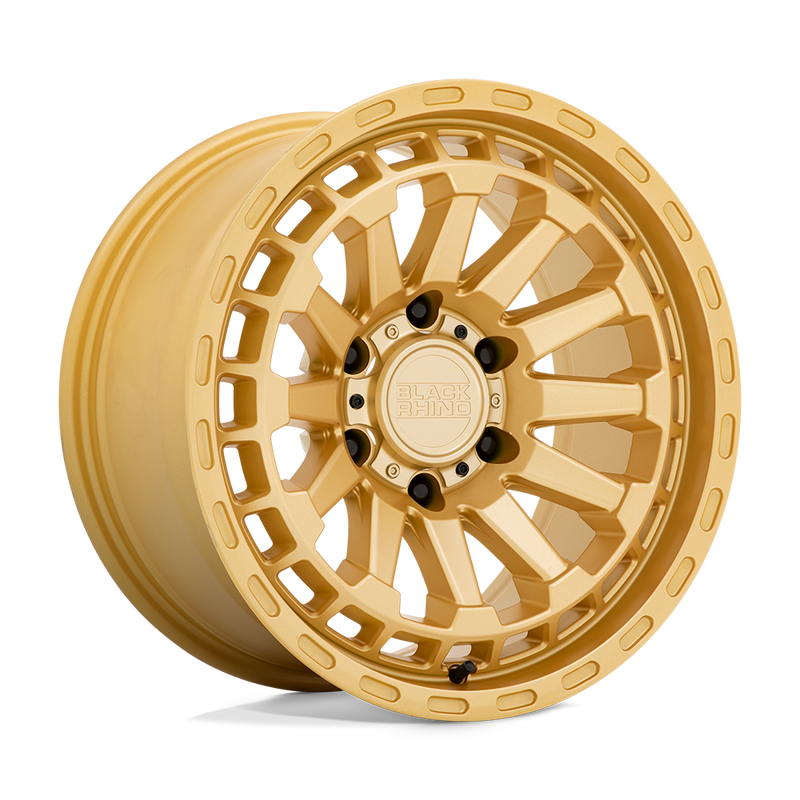 Black Rhino - RAID - Gold - GOLD - 18" x 9.5", -18 Offset, 5x127 (Bolt Pattern), 71.5mm HUB
