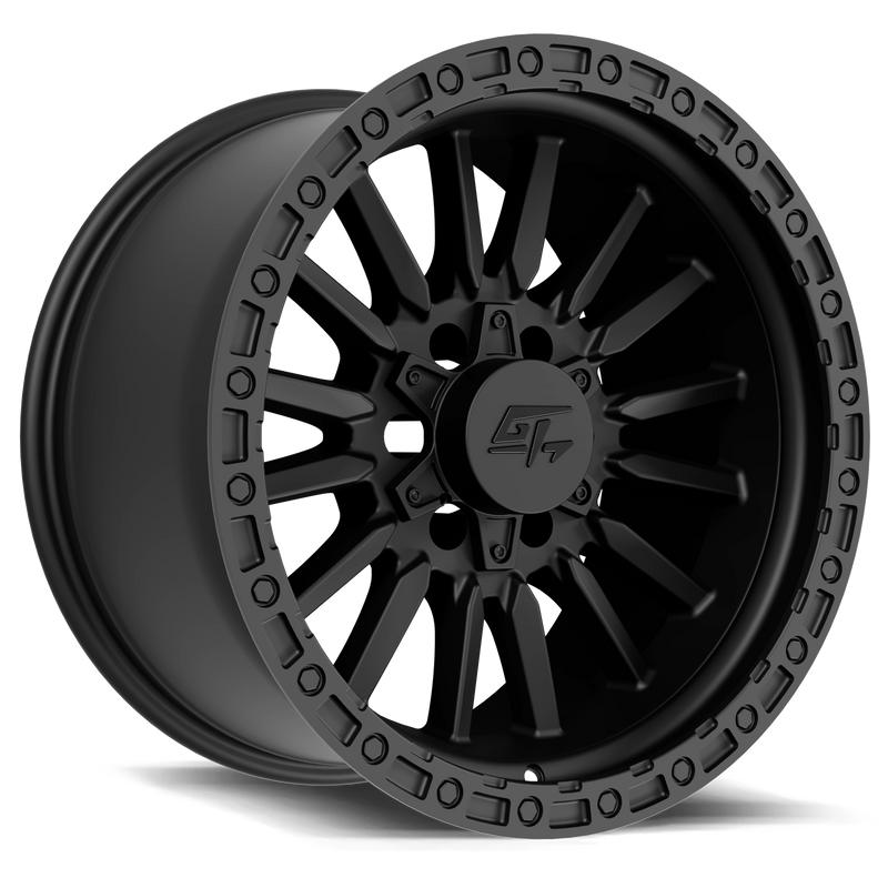 GT Off-Road - CHAMBER - Black - Matte Black - 17" x 10", -18 Offset, 5x127/139.7 (Bolt pattern), 78.10mm HUB
