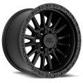 GT Off-Road - CHAMBER - Black - Matte Black - 18" x 10", -18 Offset, 8x165.1/170 (Bolt pattern), 125.20mm HUB