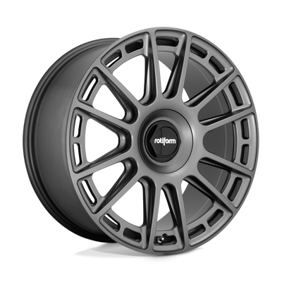 Rotiform - R158 OZR - Gunmetal - MATTE ANTHRACITE - 19" x 8.5", 35 Offset, 5x112/120 (Bolt Pattern), 72.6mm HUB