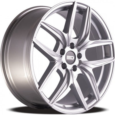 Euro Design - Forza - Silver - Silver - 20" x 9", 38 Offset, 5x108 (Bolt Pattern), 63.4mm HUB