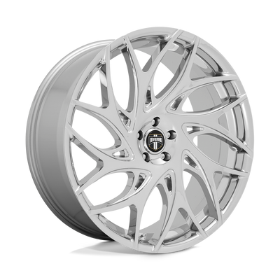 DUB - S258 G.O.A.T. - Chrome - CHROME - 22" x 9", 35 Offset, 5x120 (Bolt Pattern), 72.6mm HUB