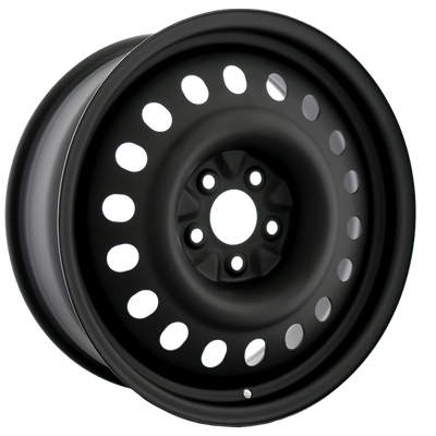 Envy Wheels - NX6 STEEL WHEEL - Black - FLAT BLACK - 18" x 7", 40 Offset, 5x114.3 (Bolt Pattern), 71.5mm HUB