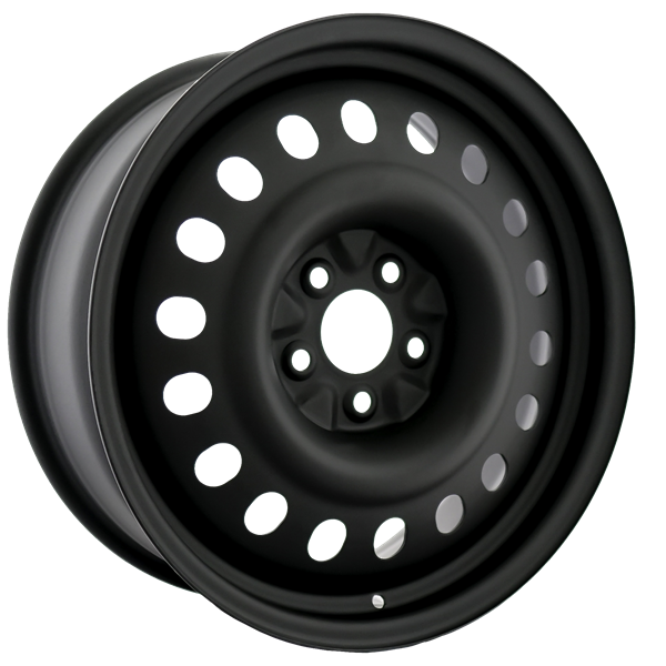 Envy Wheels - NX6 STEEL WHEEL - Black - FLAT BLACK - 18" x 7", 40 Offset, 5x114.3 (Bolt Pattern), 71.5mm HUB