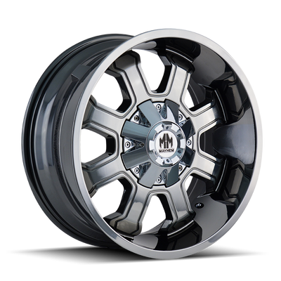 Mayhem - FIERCE - Chrome - CHROME - 20" x 9", 0 Offset, 6x135/139.7 (Bolt Pattern), 106mm HUB