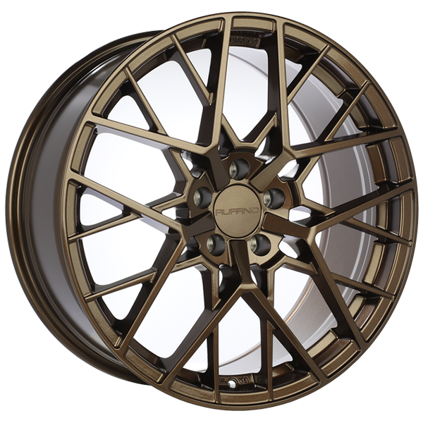 Ruffino Wheels - Inception - Bronze - Gloss Bronze - 18" x 8", 35 Offset, 5x112 (Bolt Pattern), 66.6mm HUB