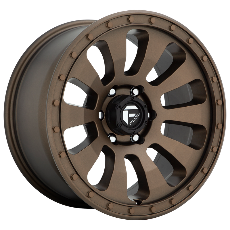 Fuel - D678 TACTIC - Gunmetal - MATTE BRONZE - 18" x 9", 1 Offset, 5x127 (Bolt Pattern), 71.5mm HUB