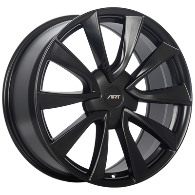 ART - Replica 214 - Black - Satin Black - 19" x 8.5", 35 Offset, 5x114.3 (Bolt Pattern), 64.1mm HUB