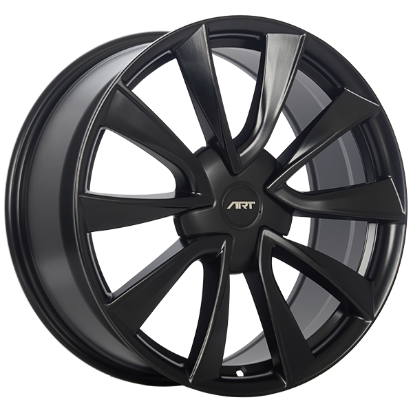 ART - Replica 214 - Black - Satin Black - 19" x 8.5", 35 Offset, 5x114.3 (Bolt Pattern), 64.1mm HUB