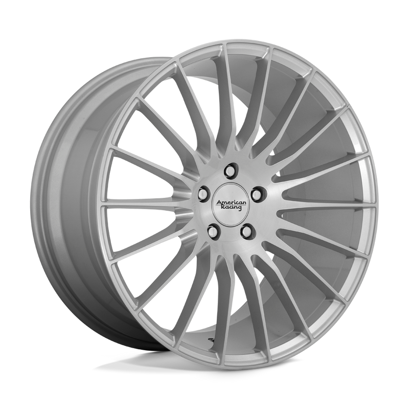 American Racing - AR934 FASTLANE - Silver - BRUSHED SILVER - 20" x 10", 40 Offset, 5x114.3 (Bolt Pattern), 72.6mm HUB
