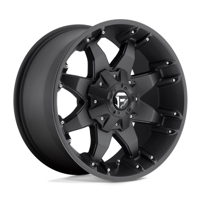 Fuel - D509 OCTANE - Black - MATTE BLACK - 20" x 9", 1 Offset, 8x170 (Bolt Pattern), 125.1mm HUB