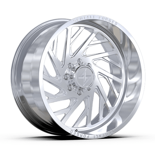 Sentali - Forged SF-7 - Polished - 22" x 10", -24 Offset, 5x127 (Bolt pattern), 71.5mm HUB