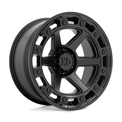 XD Series - XD862 RAID - Black - SATIN BLACK - 17" x 9", 0 Offset, 5x127 (Bolt Pattern), 71.5mm HUB