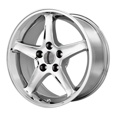 OE Creations - PR102 - Chrome - Chrome - 17" x 9", 18 Offset, 4x108 (Bolt Pattern), 64.2mm HUB