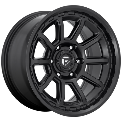 Fuel - D689 TORQUE - Gunmetal - MATTE BLACK - 18" x 9", -12 Offset, 6x139.7 (Bolt Pattern), 106.1mm HUB
