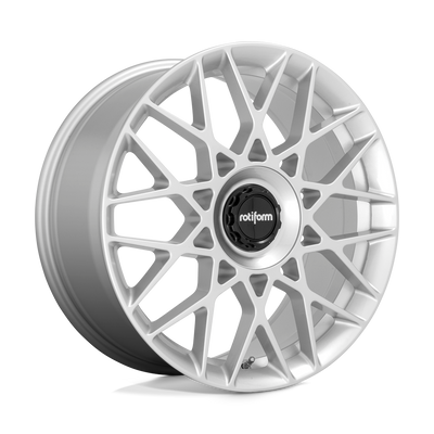 Rotiform - R167 BLQ-C - Silver - SILVER - 19" x 8.5", 45 Offset, 5x108/114.3 (Bolt Pattern), 72.6mm HUB