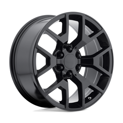OE Creations - PR150 - Black - GLOSS BLACK WITH CLEARCOAT - 20" x 9", 27 Offset, 6x139.7 (Bolt Pattern), 78.1mm HUB
