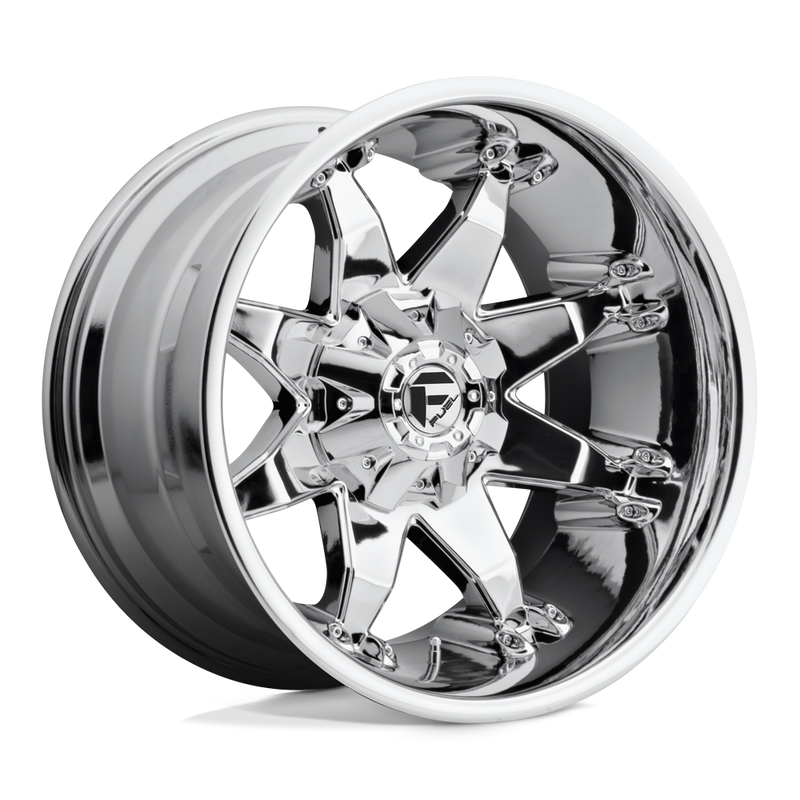Fuel - D508 OCTANE - Polished - CHROME PLATED - 20" x 12", -44 Offset, 6x135/139.7 (Bolt Pattern), 106.1mm HUB