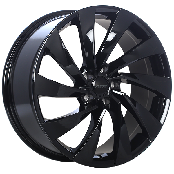 ART - Replica 187 - Black - Gloss Black - 18" x 8", 40 Offset, 5x112 (Bolt Pattern), 57.1mm HUB