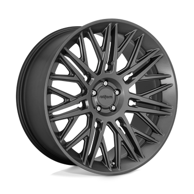 Rotiform - R163 JDR - Gunmetal - Matte Anthracite - 22" x 10", 20 Offset, 5x112 (Bolt Pattern), 66.6mm HUB