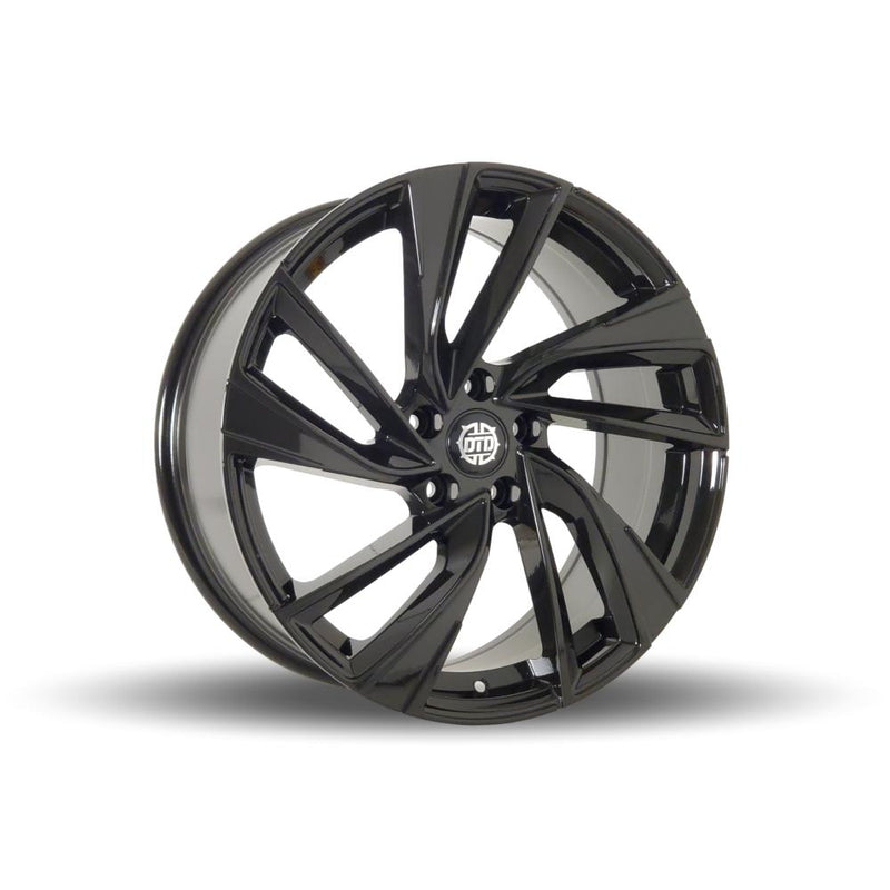 DTD - OEM+ - Black - Gloss Black - 17" x 7.5", 40 Offset, 5x112 (Bolt Pattern), 57.1mm HUB
