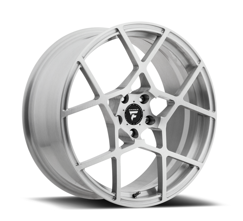 Fittipaldi Sport - FSF01 - Silver - Brushed Clear - 20" x 10.5", 25 Offset, 5x114.3 (Bolt Pattern), 66.1mm HUB