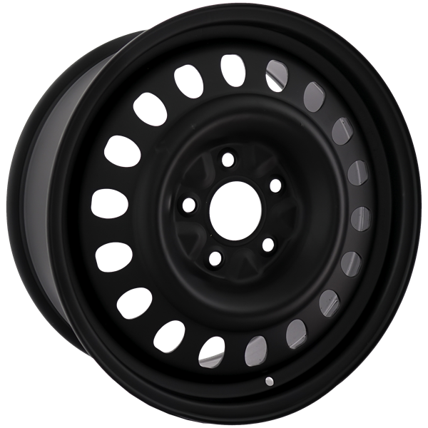 Envy Wheels - NX4 STEEL WHEEL - Black - FLAT BLACK - 19" x 7.5", 40 Offset, 5x127 (Bolt Pattern), 71.5mm HUB