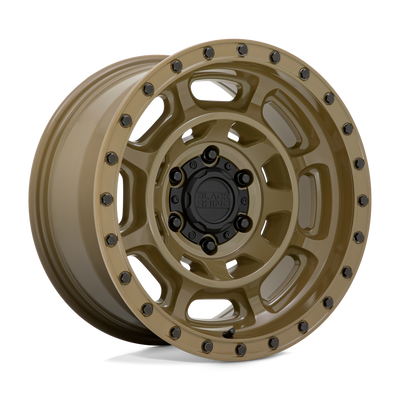 Black Rhino - CONVOY - GATOR GREEN - 17" x 8.5", -18 Offset, 5x127 (Bolt Pattern), 71.5mm HUB