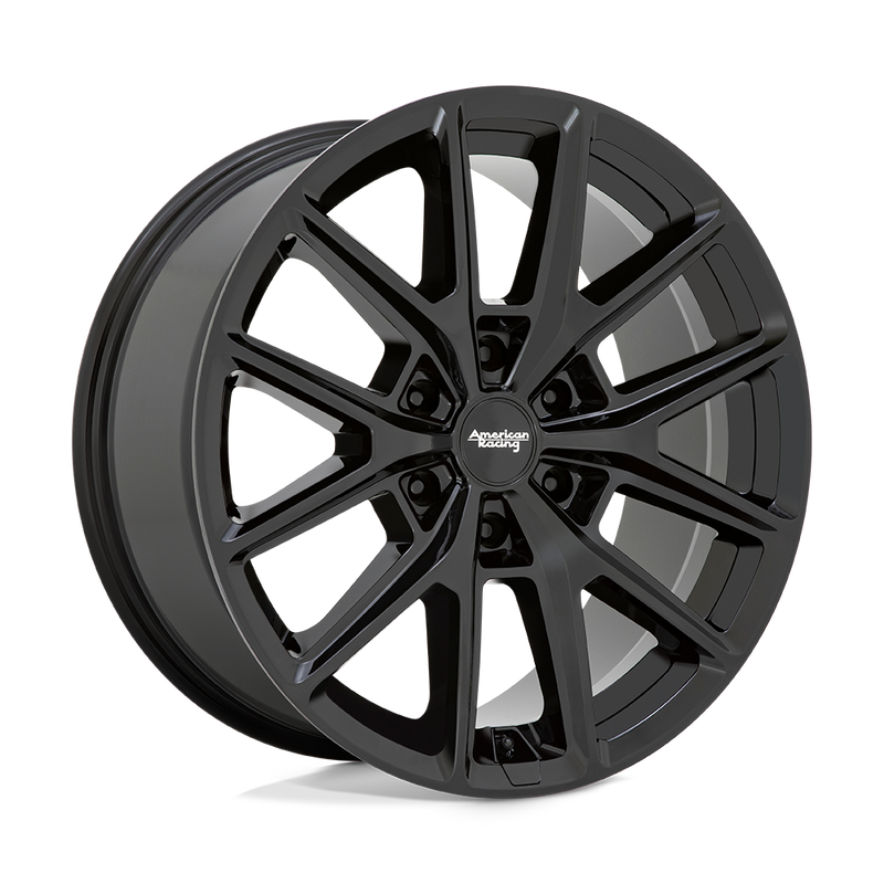 American Racing - AR945 - Black - Gloss Black - 20" x 9", 35 Offset, 6x114.3 (Bolt Pattern), 66.1mm HUB