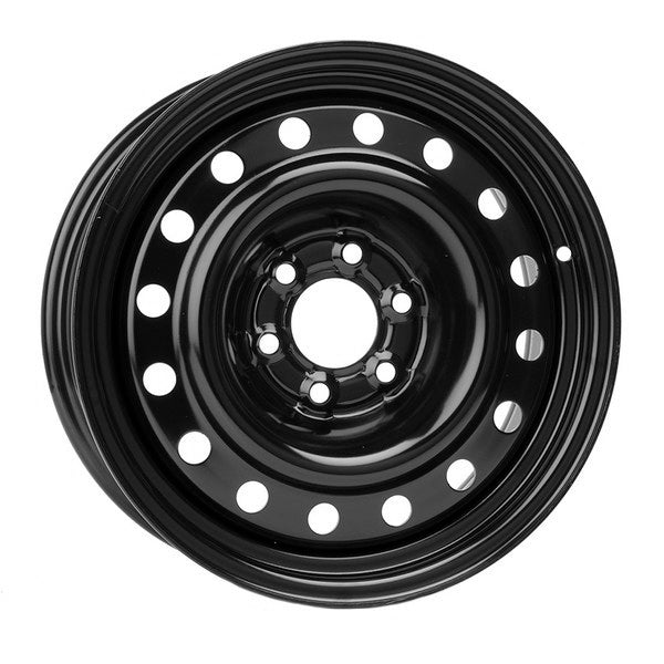 DTD - Steel - Black - Black - 16" x 6.5", 25 Offset, 6x114.3 (Bolt Pattern), 71.5mm HUB