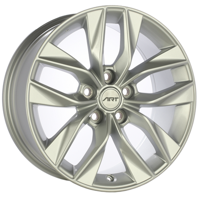 ART - Replica 229 - Silver - Silver - 17" x 7.5", 40 Offset, 5x114.3 (Bolt Pattern), 60.1mm HUB