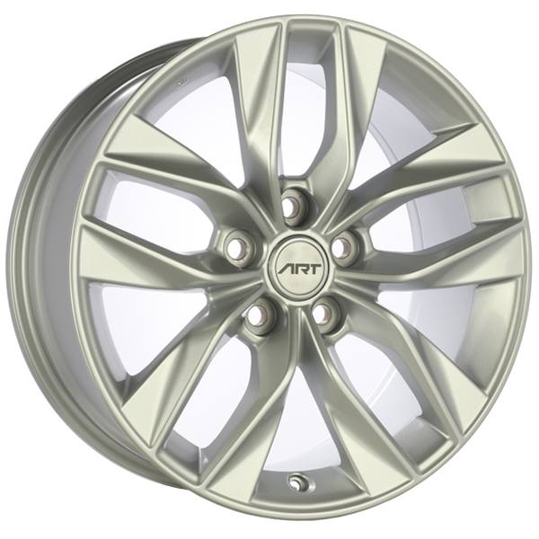 ART - Replica 229 - Silver - Silver - 17" x 7.5", 40 Offset, 5x114.3 (Bolt Pattern), 60.1mm HUB