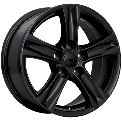 ART - Replica 28 - Black - Gloss Black - 16" x 7", 40 Offset, 5x114.3 (Bolt Pattern), 60.1mm HUB