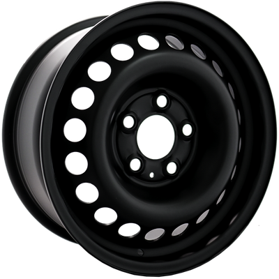 Envy Wheels - NX4 STEEL WHEEL - Black - FLAT BLACK - 16" x 7", 47 Offset, 5x120 (Bolt Pattern), 72.6mm HUB