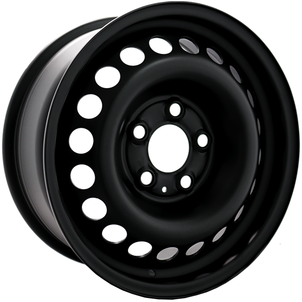 Envy Wheels - NX4 STEEL WHEEL - Black - FLAT BLACK - 16" x 7", 47 Offset, 5x120 (Bolt Pattern), 72.6mm HUB