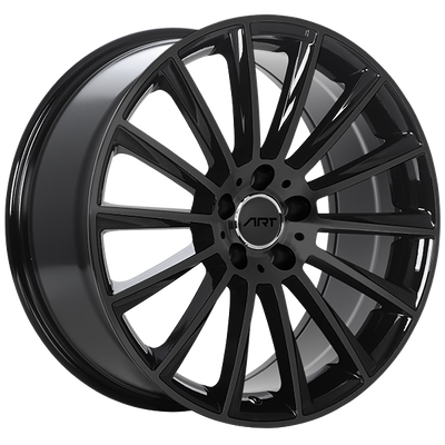 ART - Replica 194 - Black - Gloss Black - 20" x 9.5", 35 Offset, 5x112 (Bolt Pattern), 66.6mm HUB