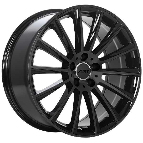 ART - Replica 194 - Black - Gloss Black - 20" x 9.5", 35 Offset, 5x112 (Bolt Pattern), 66.6mm HUB