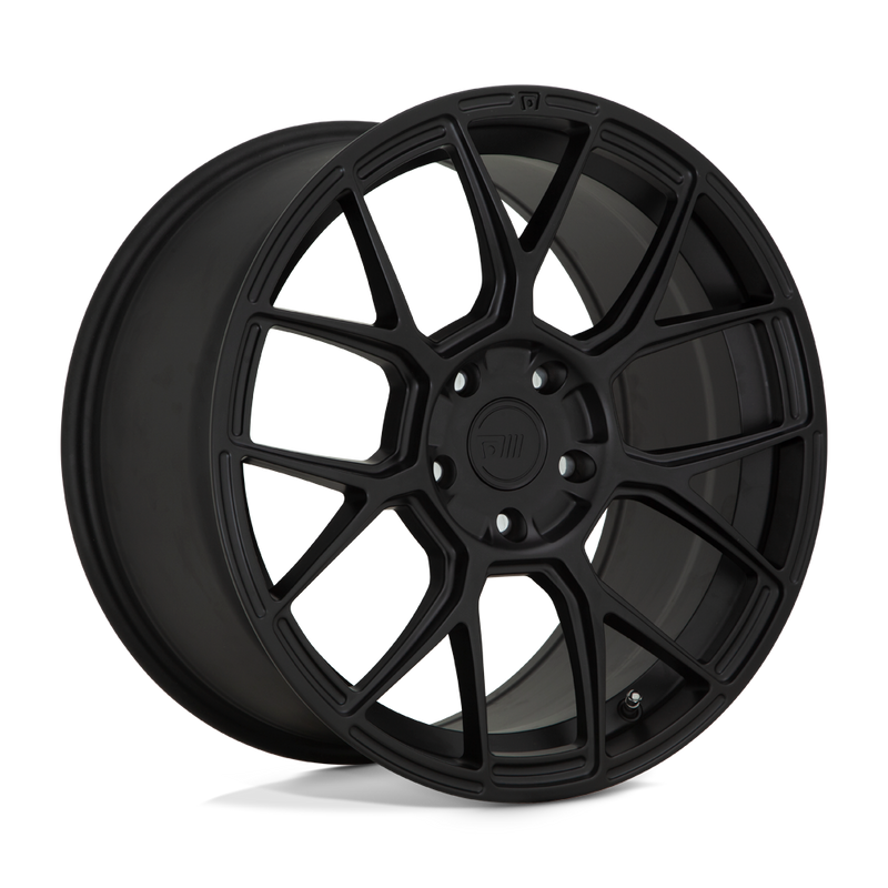 Motegi - MR147 CM7 - Black - SATIN BLACK - 18" x 8.5", 35 Offset, 5x112 (Bolt Pattern), 66.6mm HUB