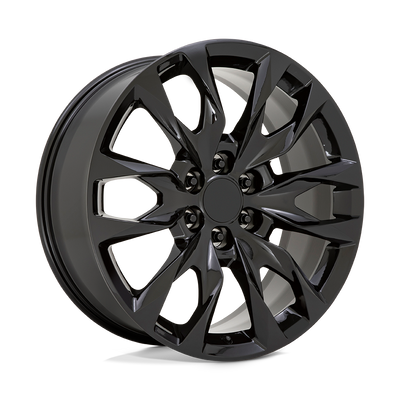 OE Creations - PR210 - Black - GLOSS BLACK - 22" x 9", 28 Offset, 6x139.7 (Bolt Pattern), 78.1mm HUB