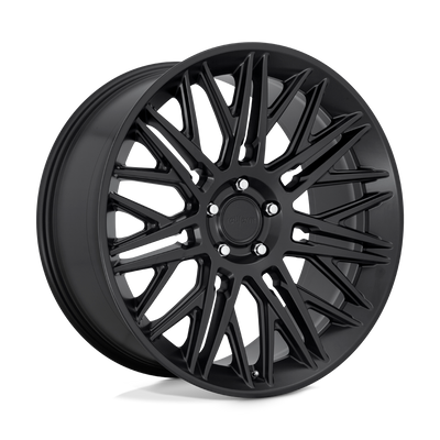 Rotiform - R164 JDR - Black - MATTE BLACK - 22" x 10", 20 Offset, 5x112 (Bolt Pattern), 66.6mm HUB
