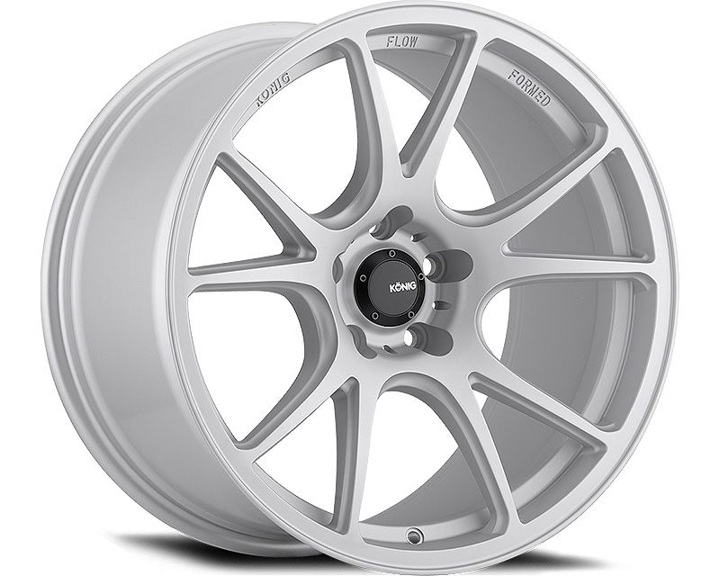 Konig - Freeform - Silver - Matte Silver - 19" x 9.5", 35 Offset, 5x120 (Bolt Pattern), 72.6mm HUB