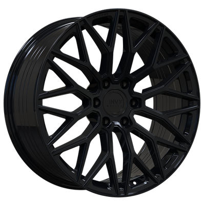 Envy Wheels - FF2GB - Black - GLOSS BLACK - 20" x 9", 25 Offset, 6x139.7 (Bolt Pattern), 78.1mm HUB