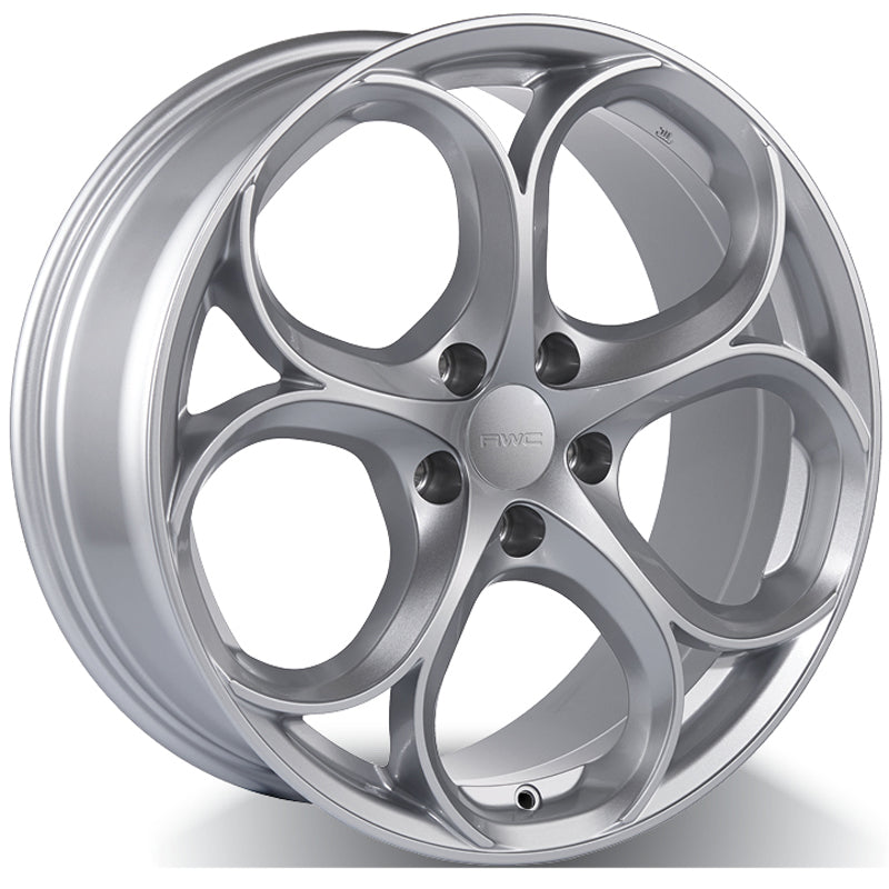 RWC - AR55 - Silver - SILVER - 18" x 8", 30 Offset, 5x110 (Bolt Pattern), 65.1mm HUB